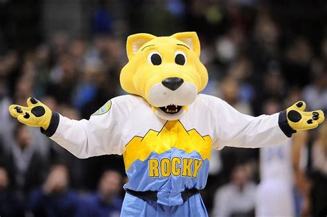 Rocky the mascot